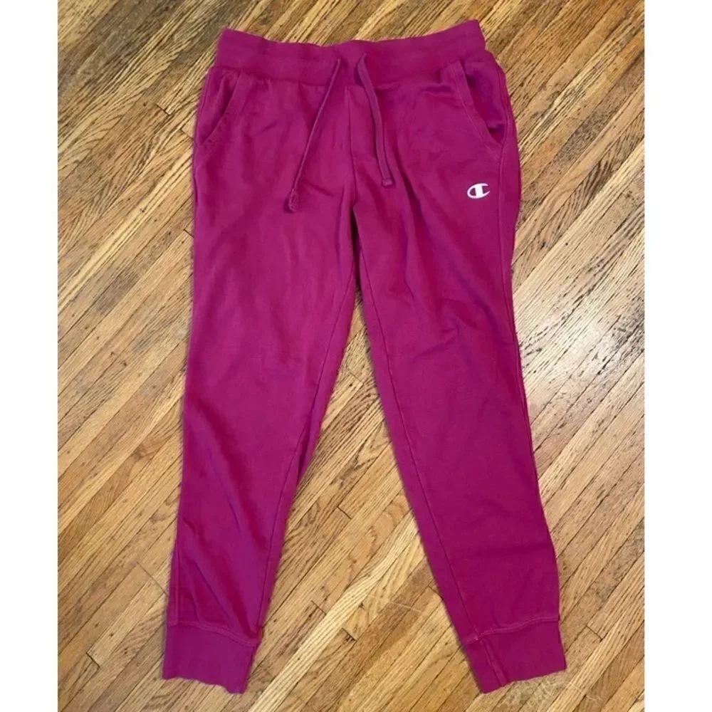 Champion dark pink jogger sweatpants